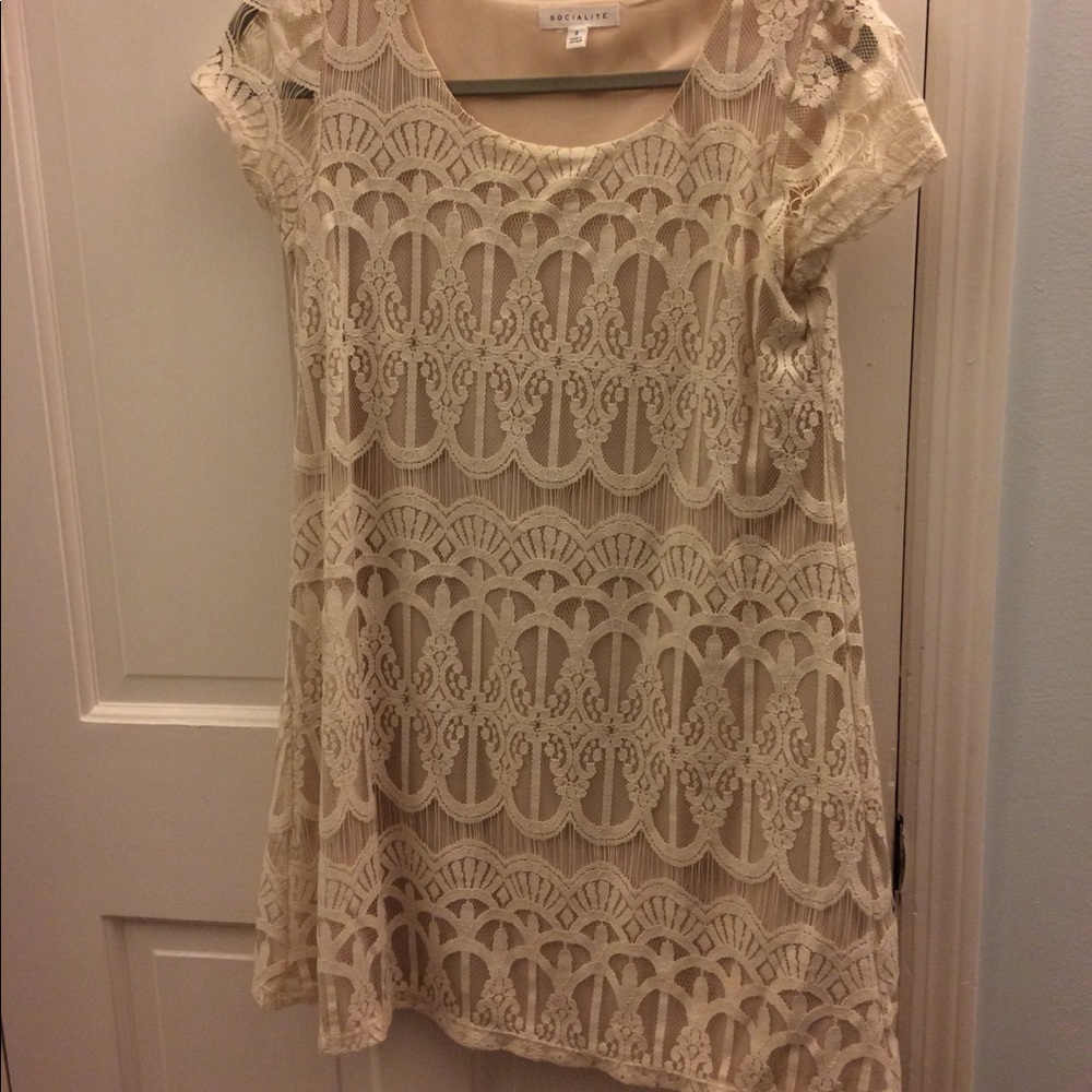 nordstrom white lace dress